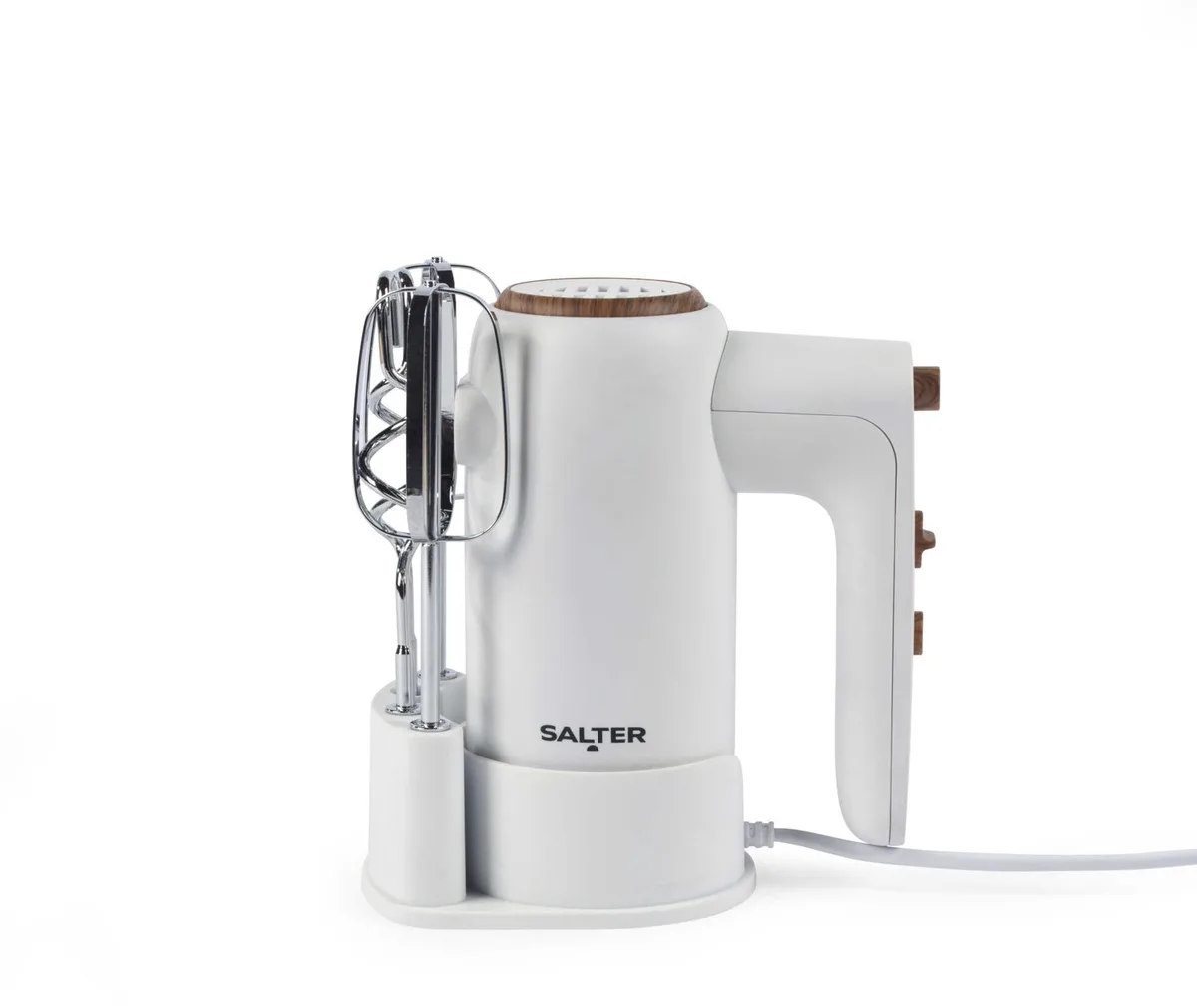 Toronto Easy Store handmixer - 300 W, 5 snelheden van Salter in Wit – productfoto