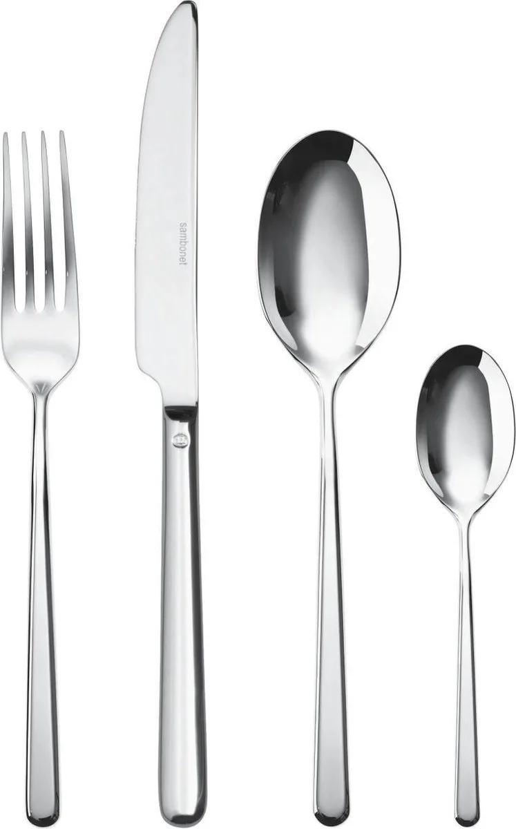 Bestekcassette - Linear - 24 delig by Sambonet in Silver – product photo
