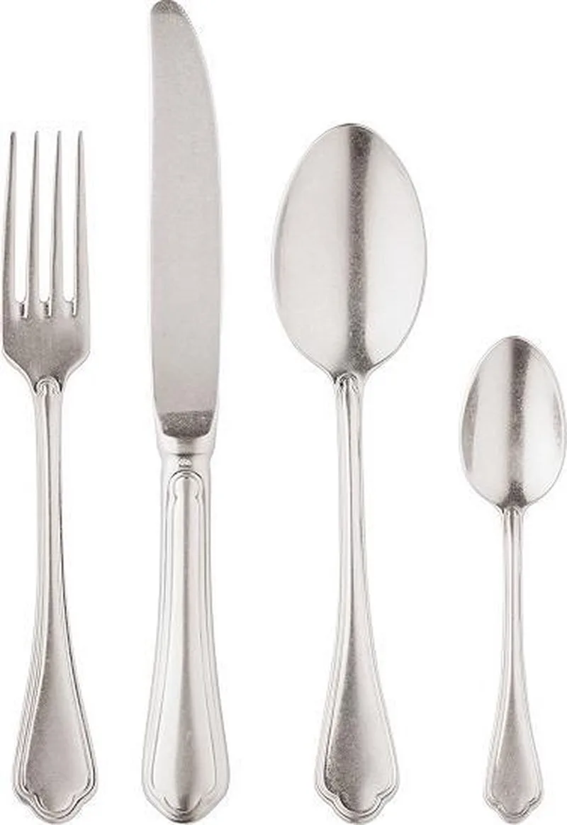 Bestekset 24-delig Filet Toiras Vintage de Sambonet en Argent – photo produit