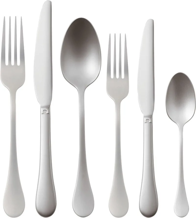 Bestekset Bloom - Antique RVS - Monoblock - 36 delig / 6 personen de Sambonet en Argent – photo produit