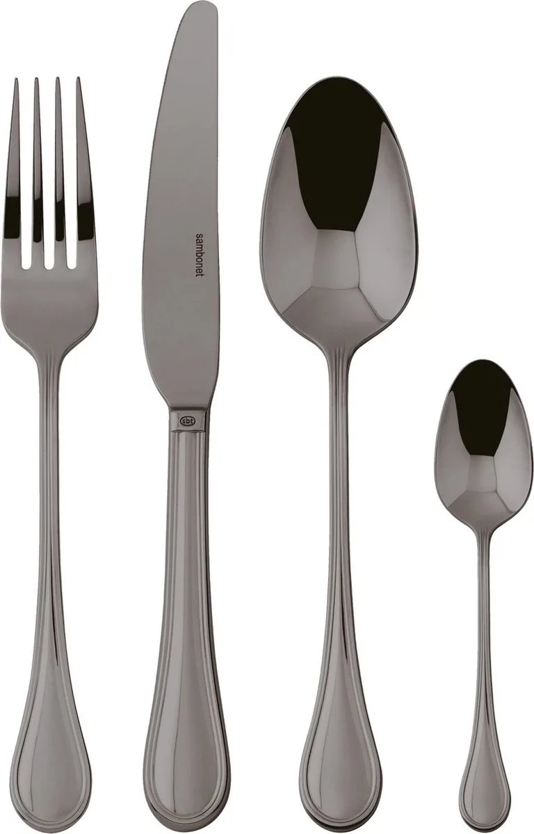 Bestekset Royal 24-Delig by Sambonet in Black – product photo