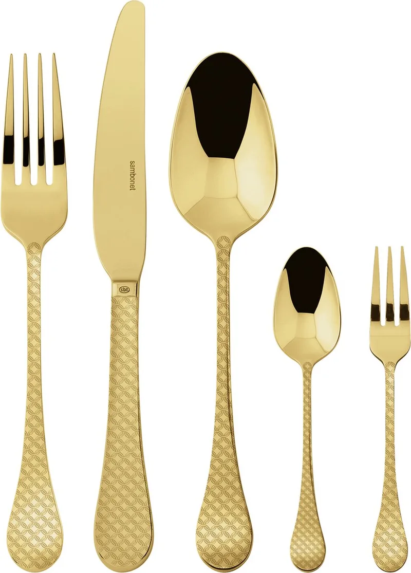 Bestekset Taormina 30-Delig by Sambonet in Gold – product photo
