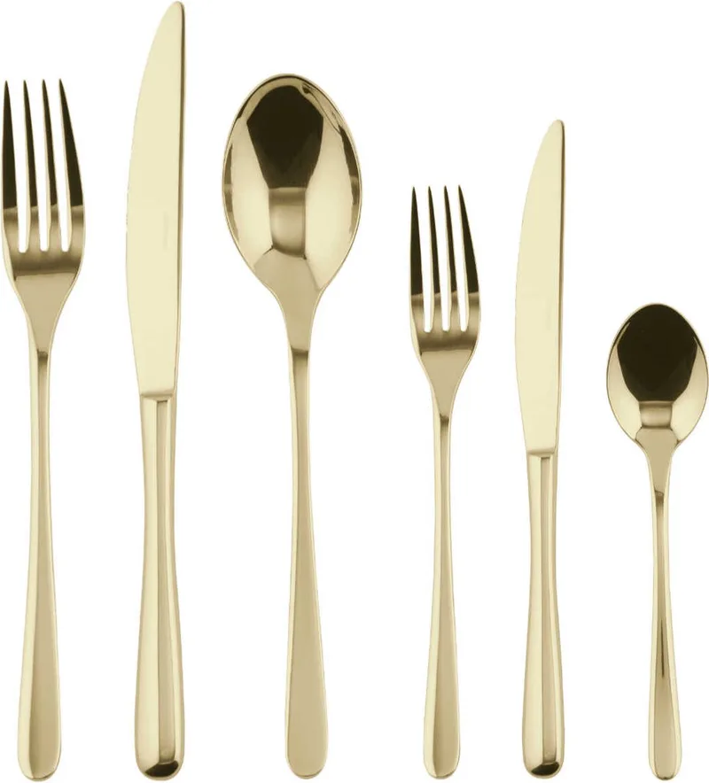 Bestekset Taste - 36 delig / 6 personen von Sambonet in Champagne – Produktfoto