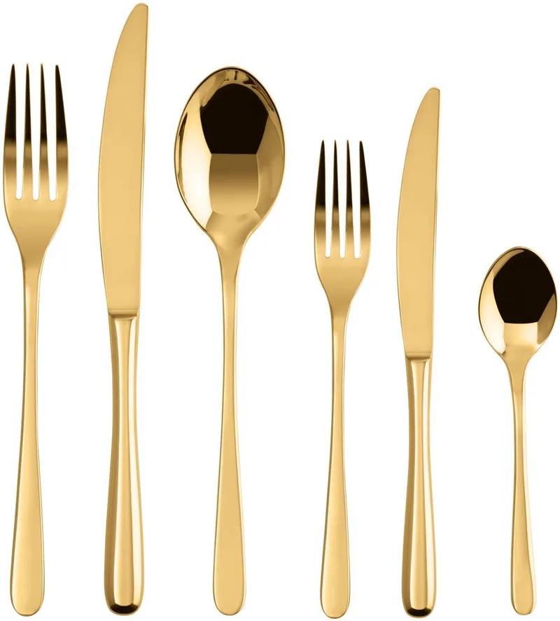 Bestekset Taste - 36 delig / 6 personen de Sambonet en Or – photo produit