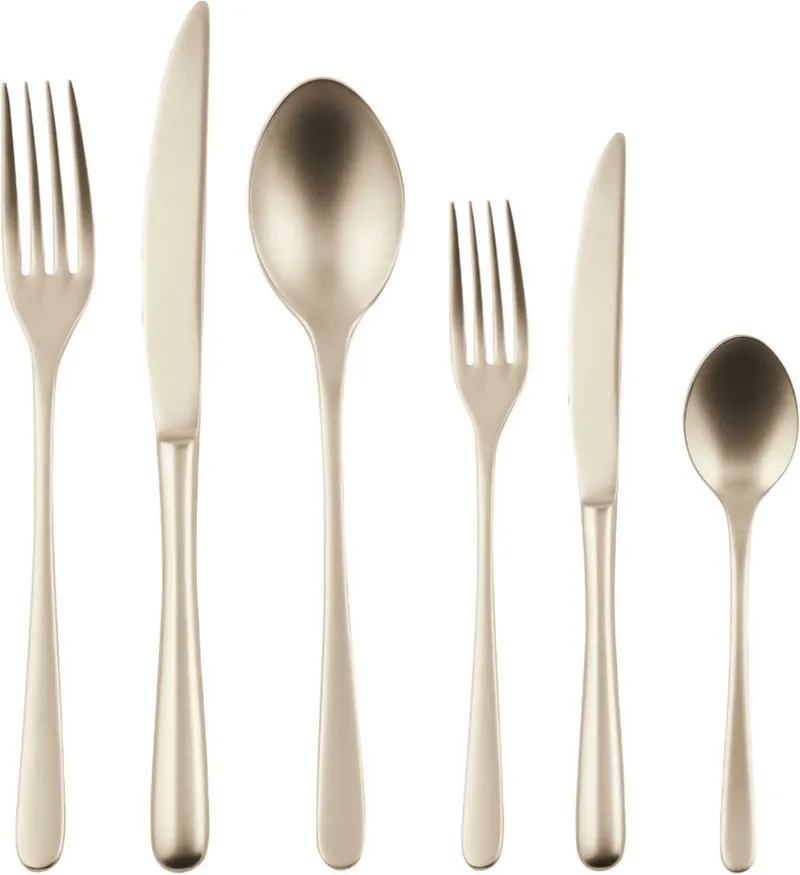 Bestekset Taste - Antique - 36 delig / 6 personen by Sambonet in Champagne – product photo