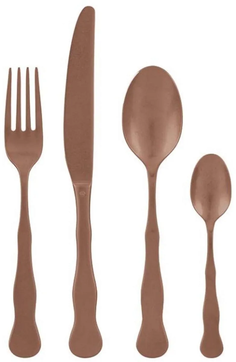 Bestekset Vintage - Koper - 24 delig / 6 personen by Sambonet in Bronze – product photo