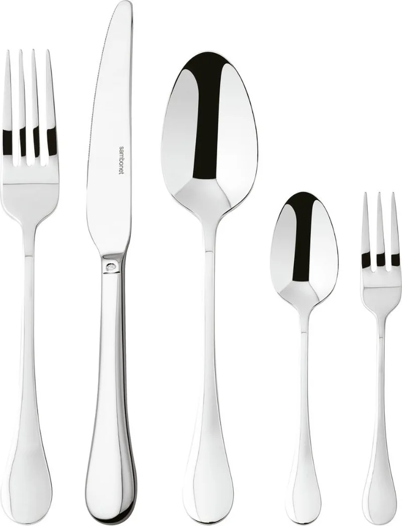 Bloom Bestek 60-delig. by Sambonet in Silver – product photo