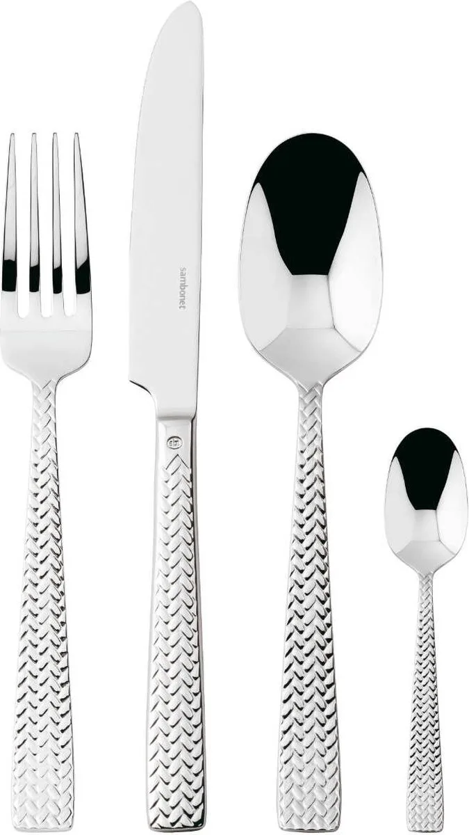 Cortina Edelstahl 18/10 Bestekset 24-delig by Sambonet in Silver – product photo