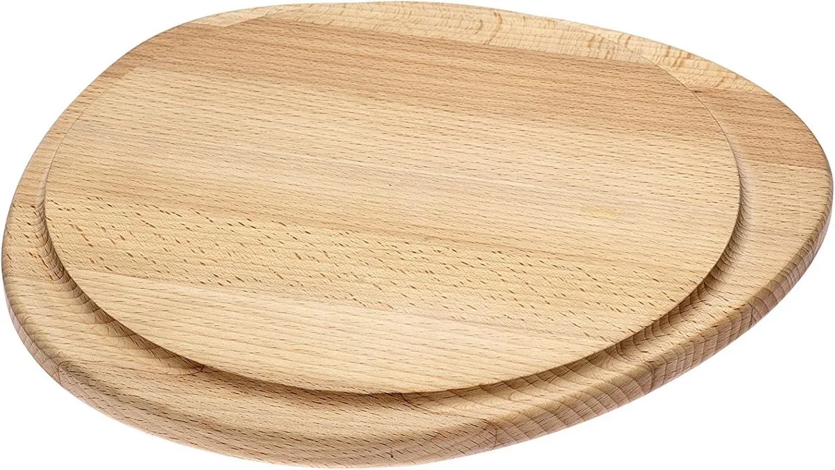 Keukenhulp Snijplank 32 cm - Hout van Sambonet in Bruin – productfoto