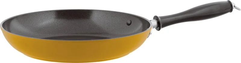 Vintage Koekenpan - Aluminium - Ø28cm van Sambonet in Geel – productfoto