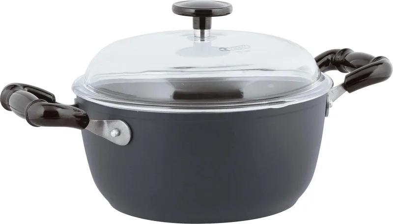 Vintage Kookpan - Incl. Deksel - Aluminium - Ø24cm by Sambonet in Grey – product photo