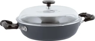 Vintage Sauteerpan - Incl. Deksel - Aluminium - Ø28cm