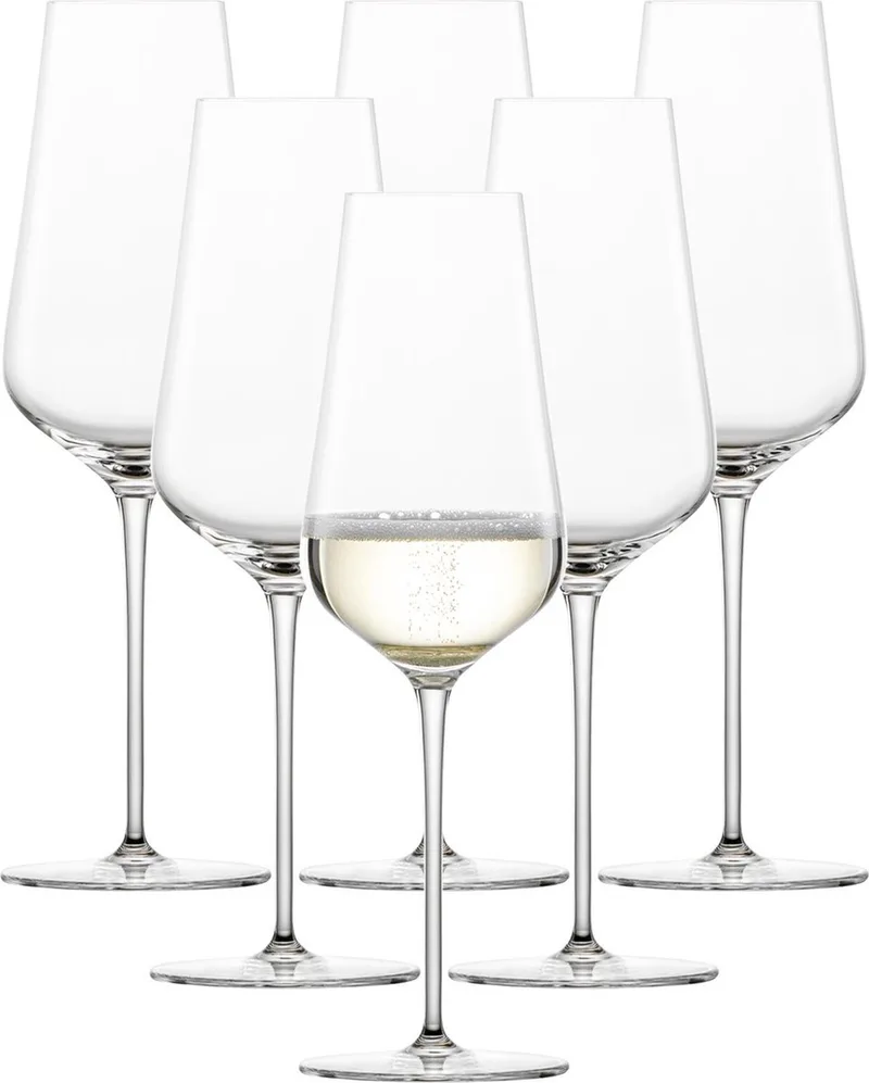 Champagnergläser Duo 378 ml Set van 6 by Schott Zwiesel in Transparent – product photo