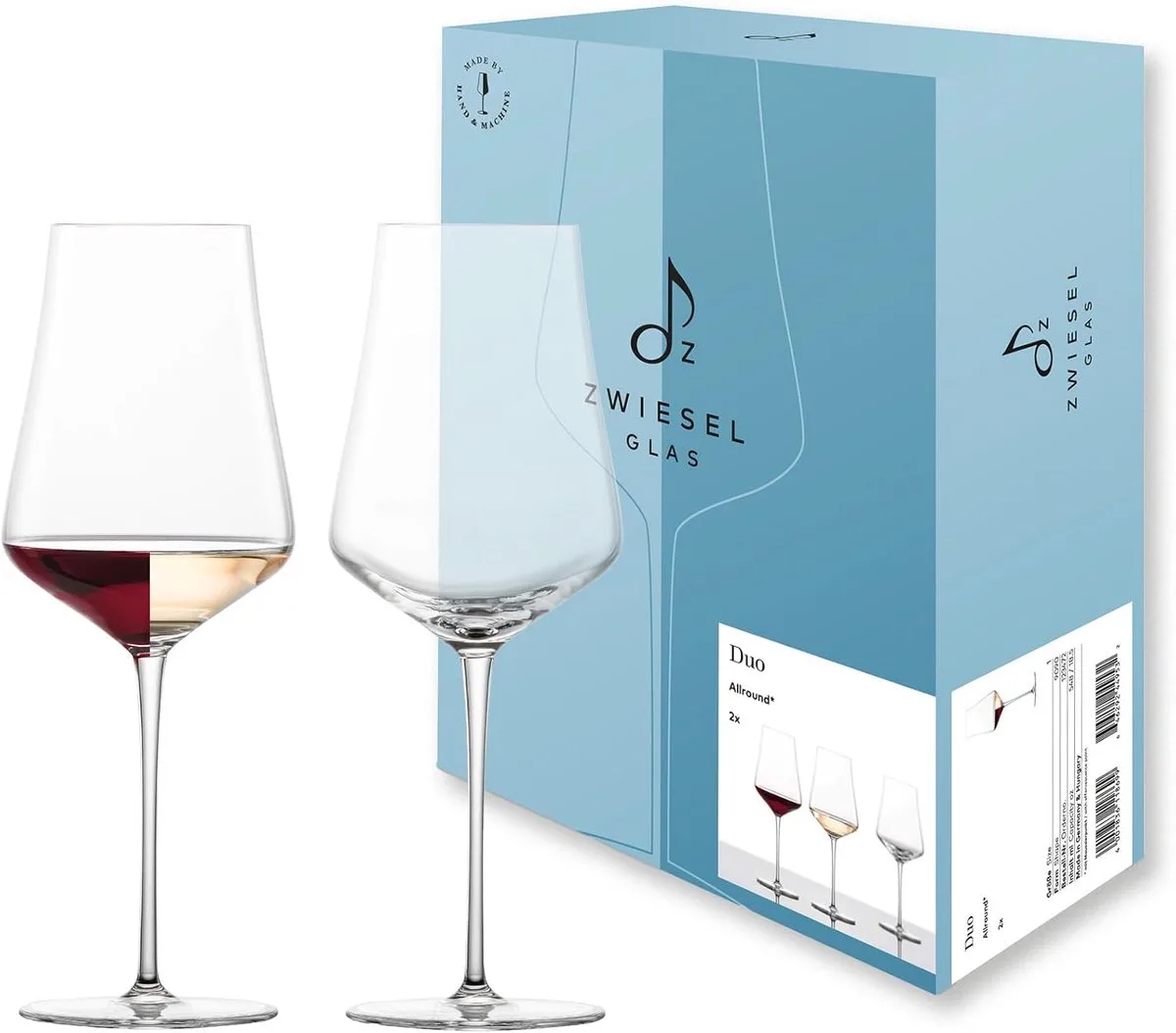 Duo Allround Wijnglas met MP 1 - 548 ml - set van 2 by Schott Zwiesel in Transparent – product photo