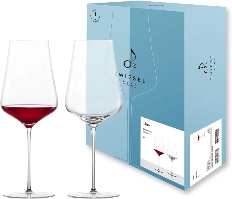 Duo Bordeaux Wijnglas 130 - 729 ml - set van 2 de Schott Zwiesel en Transparent – photo produit