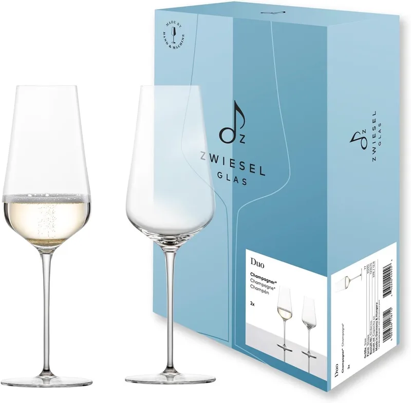 Duo Champagneglas met MP 77 - 378 ml - set van 2 by Schott Zwiesel in Transparent – product photo
