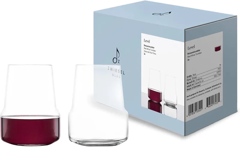Level Rode wijn tumbler 79 - 0.55Ltr - 2 glazen by Schott Zwiesel in Transparent – product photo