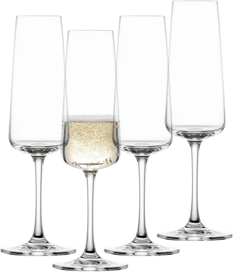 MioVino Champagneflûte met MP 7 - 0.26Ltr - 4 glazen von Schott Zwiesel in Transparent – Produktfoto 1 von 3