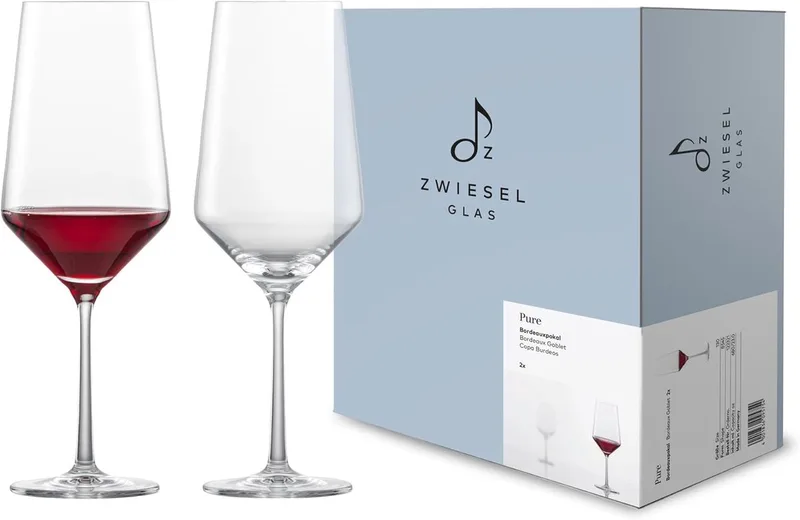 Pure Bordeaux Goblet 130 - 680 ml - set van 2 by Schott Zwiesel in Transparent – product photo
