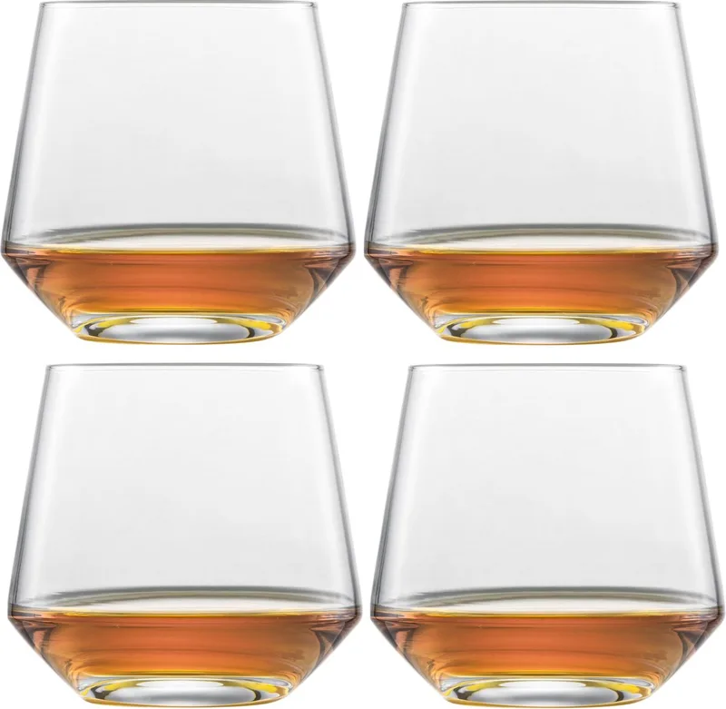 Pure Whiskyglas groot 60 - 0.389 Ltr - set van 4 de Schott Zwiesel en Transparent – photo produit