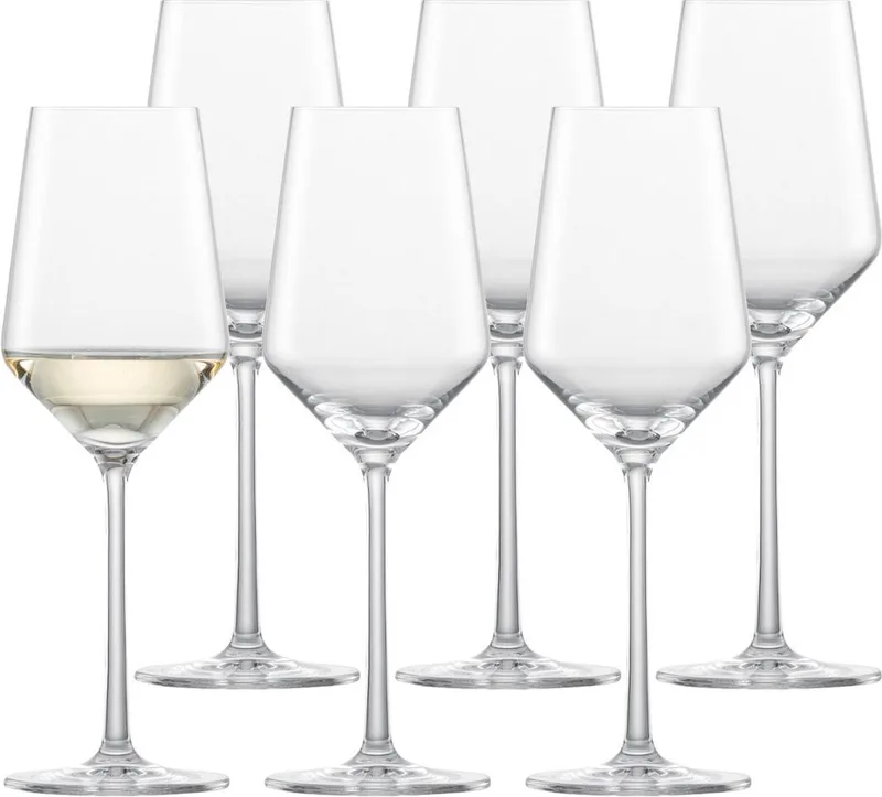 Riesling Weißweingläser Pure 300 ml Set van 6 by Schott Zwiesel in Transparent – product photo