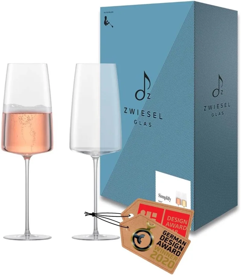 Simplify Champagneglas light & fresh 77 - 0.407 Ltr - set van 2 von Schott Zwiesel in Transparent – Produktfoto