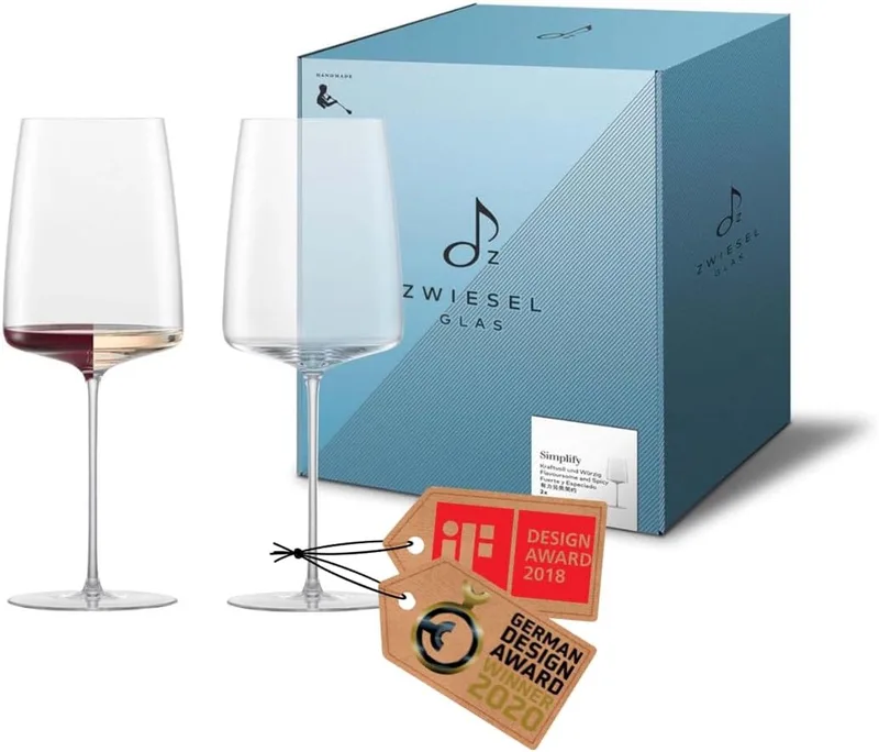 Simplify Wijnglas Flavoursome & spicy 130 - 0.689 Ltr - set van 2 by Schott Zwiesel in Transparent – product photo