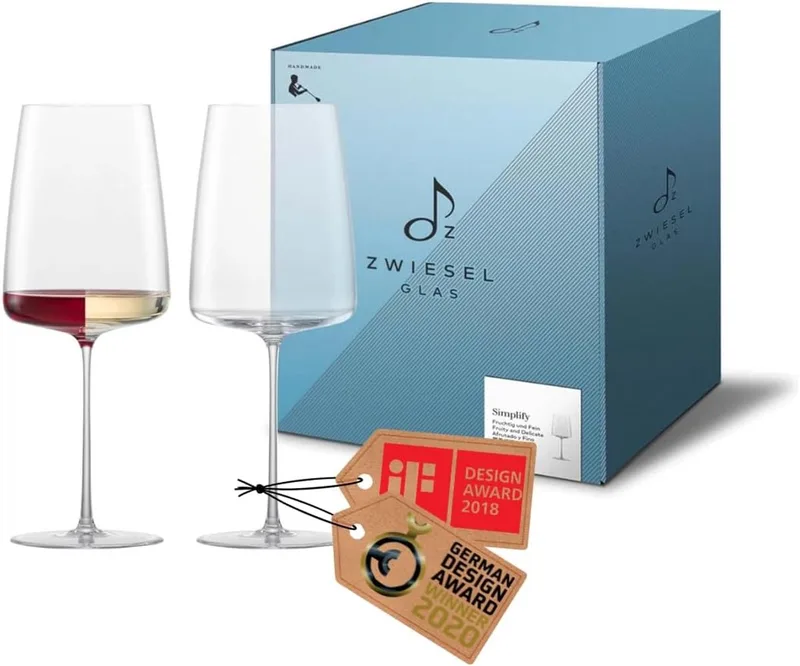 Simplify Wijnglas Fruity & delicate 1 - 0.555 Ltr - set van 2 von Schott Zwiesel in Transparent – Produktfoto