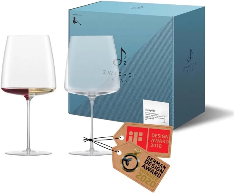 Simplify Wijnglas Velvety & sumptuous 140 - 0.74 Ltr - set van 2 von Schott Zwiesel in Transparent – Produktfoto