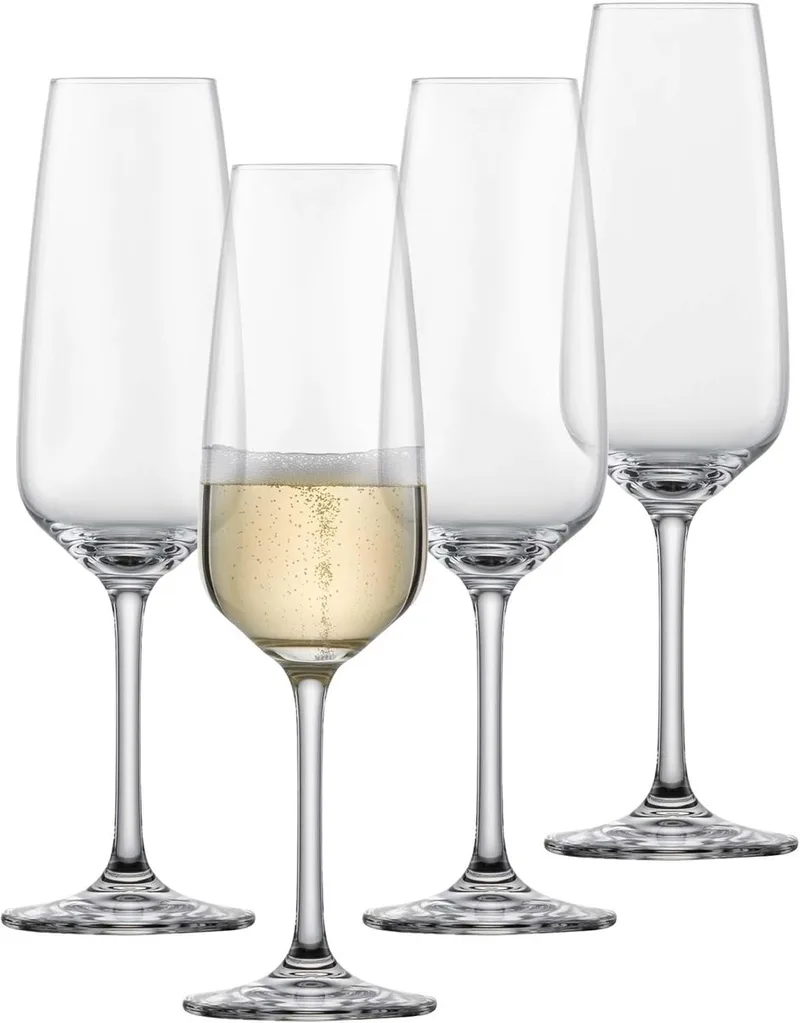 Tulip (Taste) Champagneflûte - 283ml - 4 glazen by Schott Zwiesel in Transparent – product photo