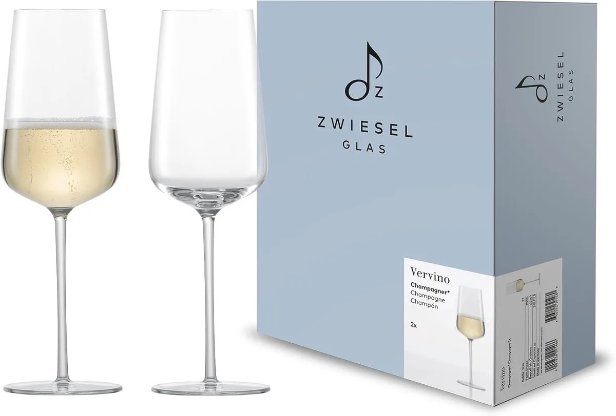 Vervino Champagneglas met MP 77 - 348 ml - set van 2 van Schott Zwiesel in Transparant – productfoto