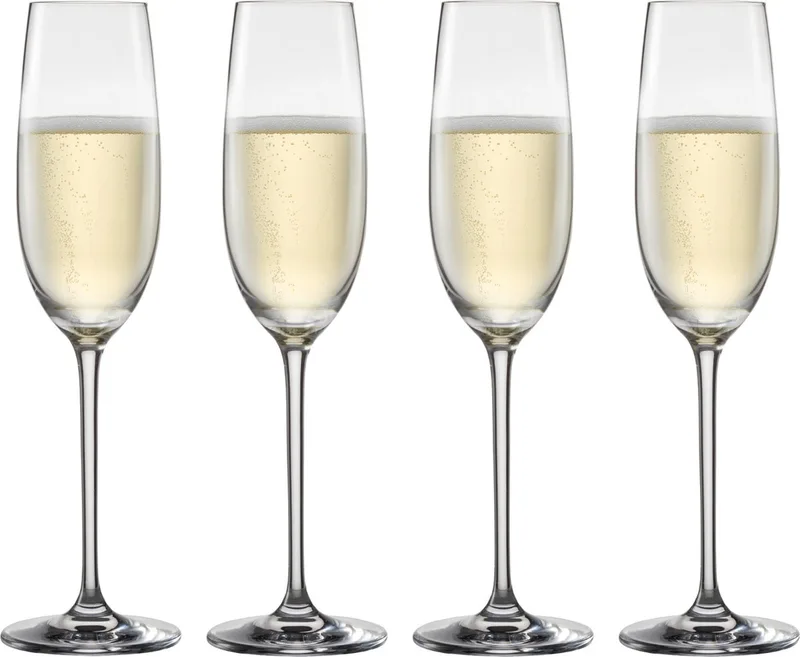 Vinos Champagneglas - 238ml - 4 glazen by Schott Zwiesel in Transparent – product photo