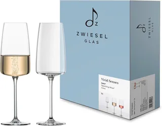 Vivid Senses Champagneglas Light & Fresh 77 - 388 ml - set van 2 de Schott Zwiesel en Transparent – photo produit 1 sur 3