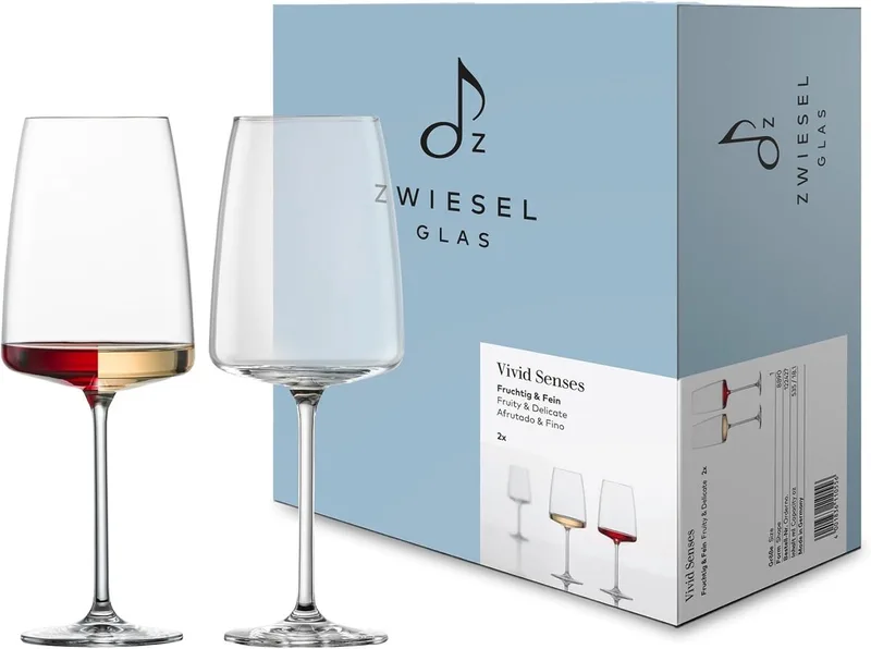 Vivid Senses Wijnglas Fruity & Delicate 1 - 535 ml - set van 2 von Schott Zwiesel in Transparent – Produktfoto 1 von 3