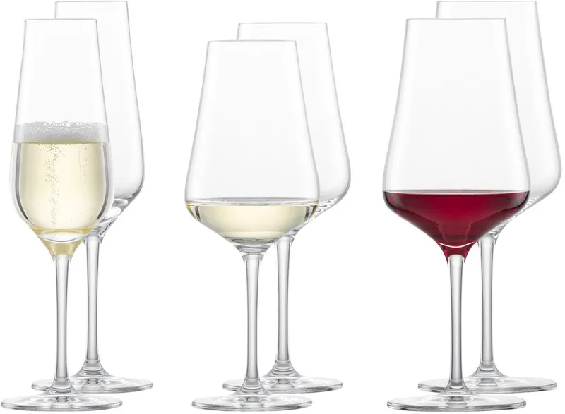 Wein- und Sektgläser Bouquet Set van 6 by Schott Zwiesel in Transparent – product photo