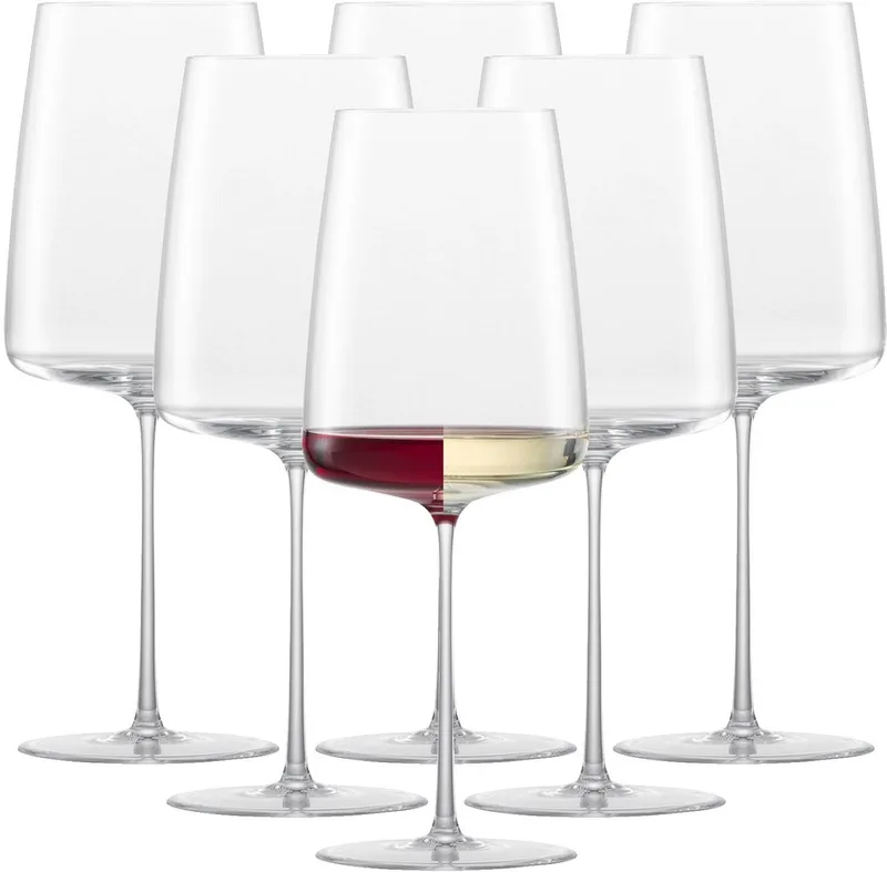 Weingläser fruchtig & fein Simplify 555 ml Set van 6 von Schott Zwiesel in Transparent – Produktfoto