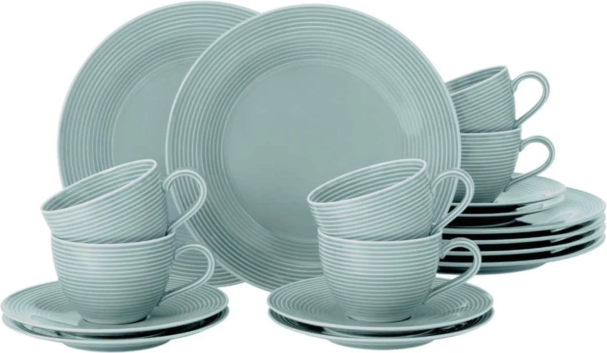 Beat Arktisblau Koffieservies 18-delig. de Seltmann Weiden en Bleu – photo produit