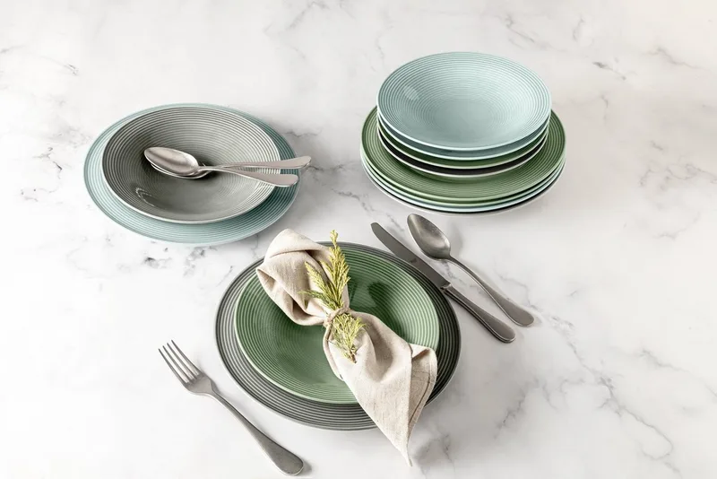 Beat - Serviesset - 12 delig - 6 persoons by Seltmann Weiden in Green – product photo 2 of 5