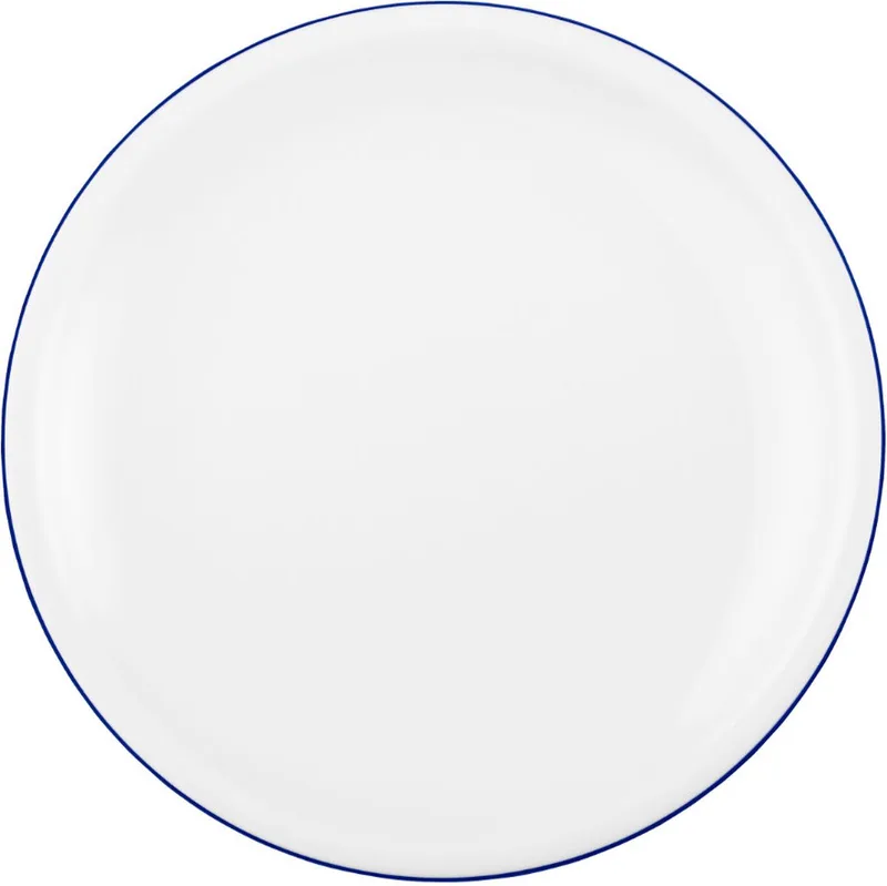Compact Blaurand Ontbijtbord vlag 20 cm de Seltmann Weiden en Blanc, Bleu – photo produit
