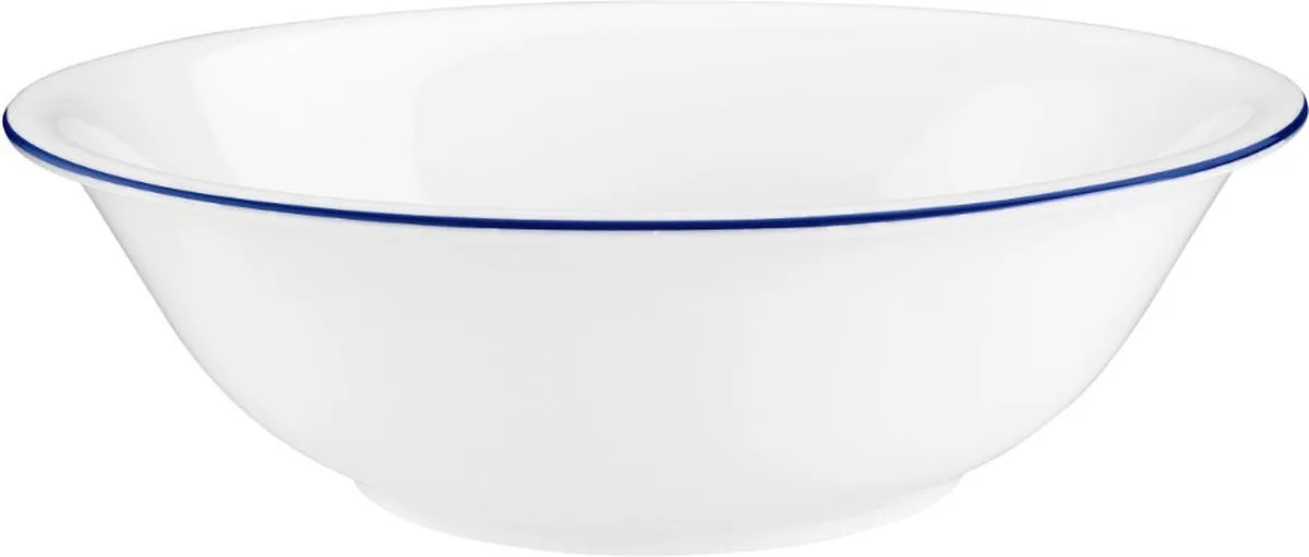 Compact Blaurand Ronde kom 23 cm fra Seltmann Weiden i Hvid, Blå – produktbillede