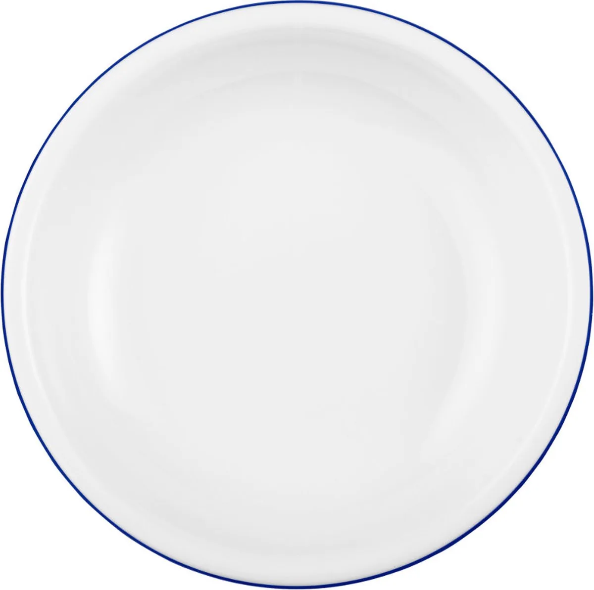 Compact Blaurand Soepbord vlag 22 cm de Seltmann Weiden en Blanc, Bleu – photo produit