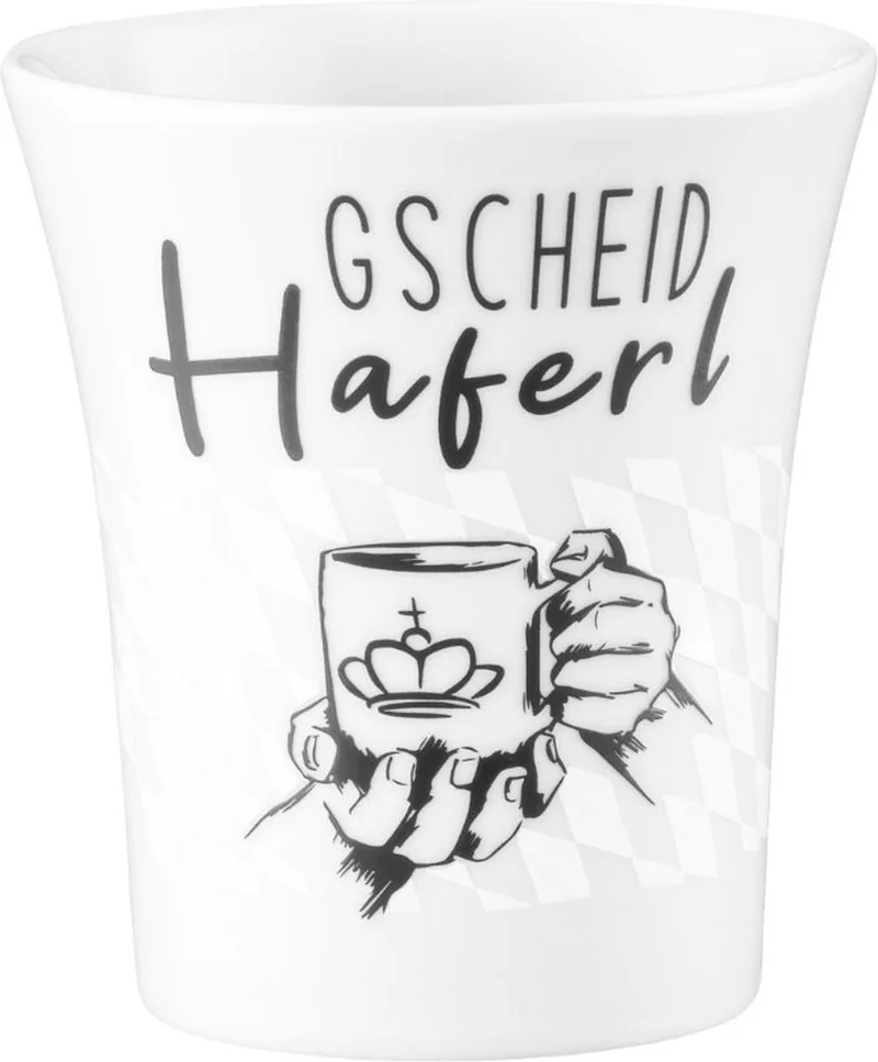 Diva Beker met handvat Gscheid Haferl 0,40 L fra Seltmann Weiden i Hvid, Sort – produktbillede