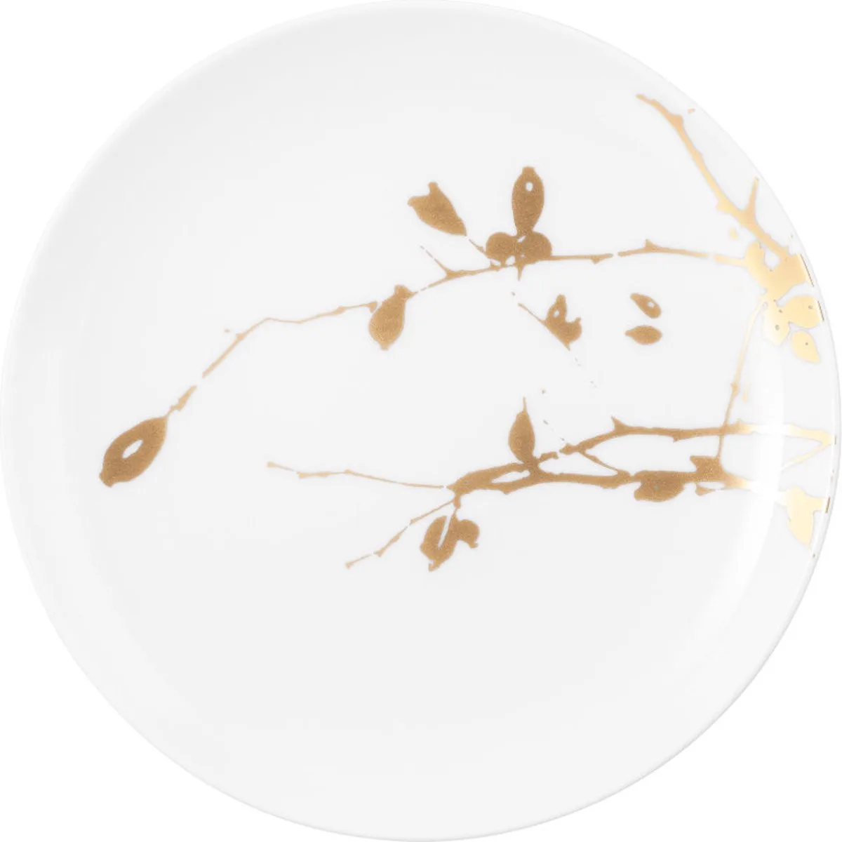 Liberty Golden Rose Hip Bord 17,5 cm van Seltmann Weiden in Wit, Goud – productfoto