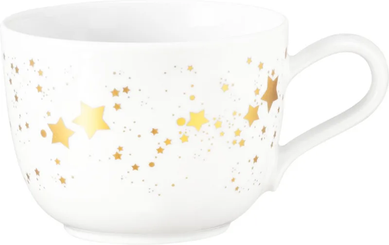 Liberty Golden Stars Koffiekopje 0,26 L by Seltmann Weiden in White, Gold – product photo 1 of 2