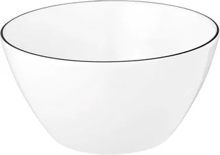 Lido Black Line Kom 15 cm von Seltmann Weiden in Weiß, Schwarz – Produktfoto 1 von 2