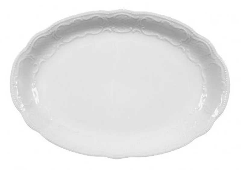 Salzburg ovale schaal 28 cm by Seltmann Weiden in White – product photo