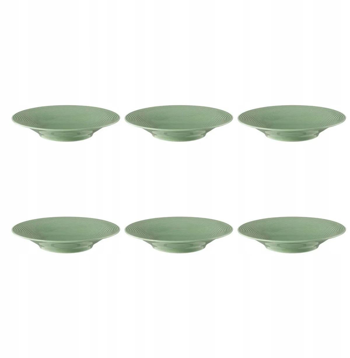 Set van 6 Diepe Porseleinen Borden - 22.5 cm de Seltmann Weiden en Multicolore – photo produit