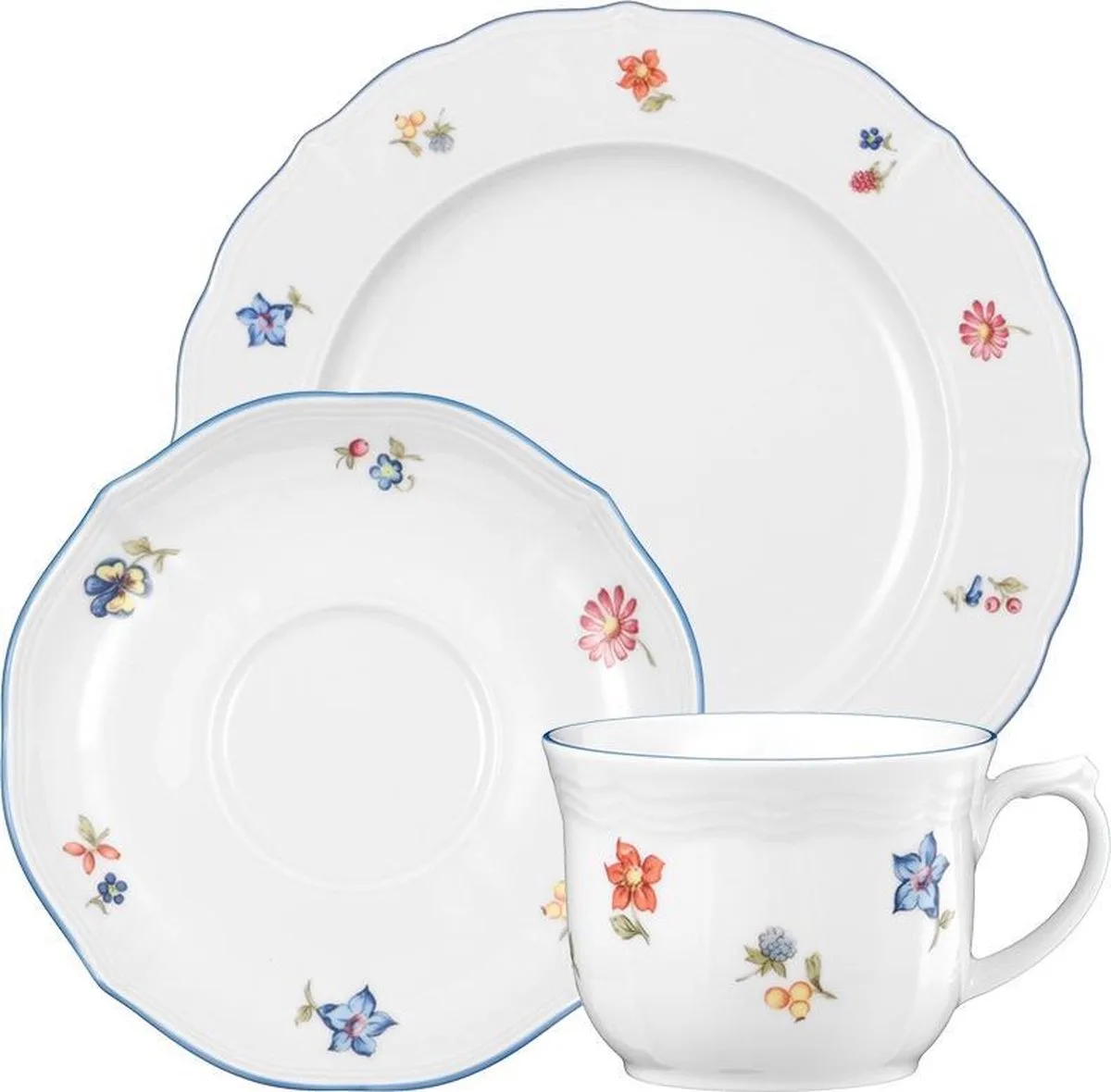 Sonate Nostalgie Koffieservies 18-delig. by Seltmann Weiden in White – product photo