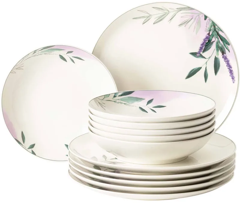 Tafelservice Savona Provence Set van 12 by Seltmann Weiden in Gekleurd-beige – product photo