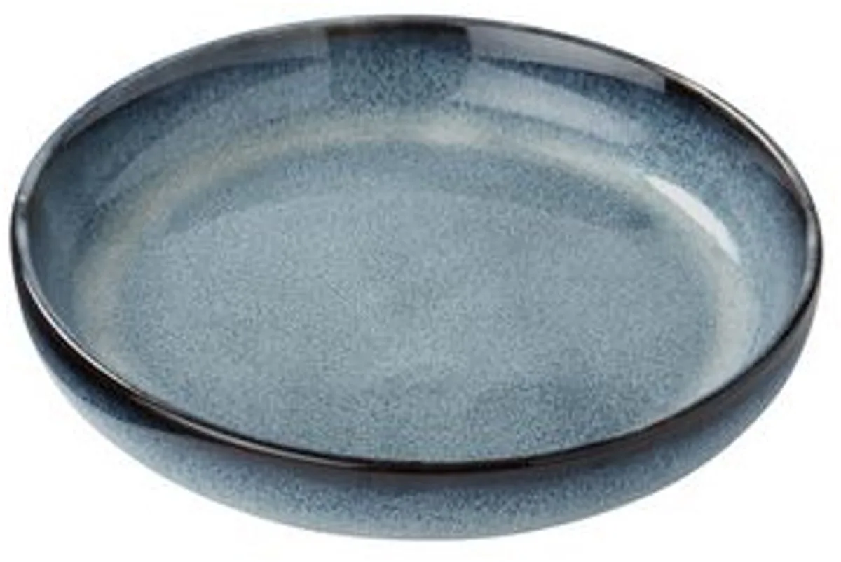 Pascale Naessens Pure bord D14.5 H2.5cm donkerblauw van Serax in Blauw – productfoto
